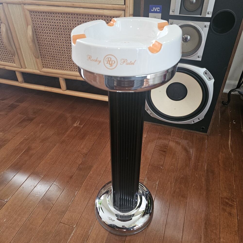 Pedestal Standup Ashtray Metal‎ Ceramic Cigar